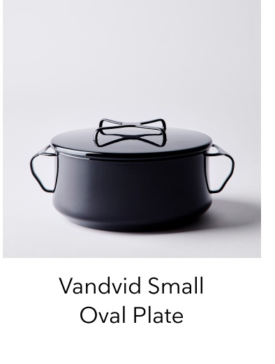 Small oval plate