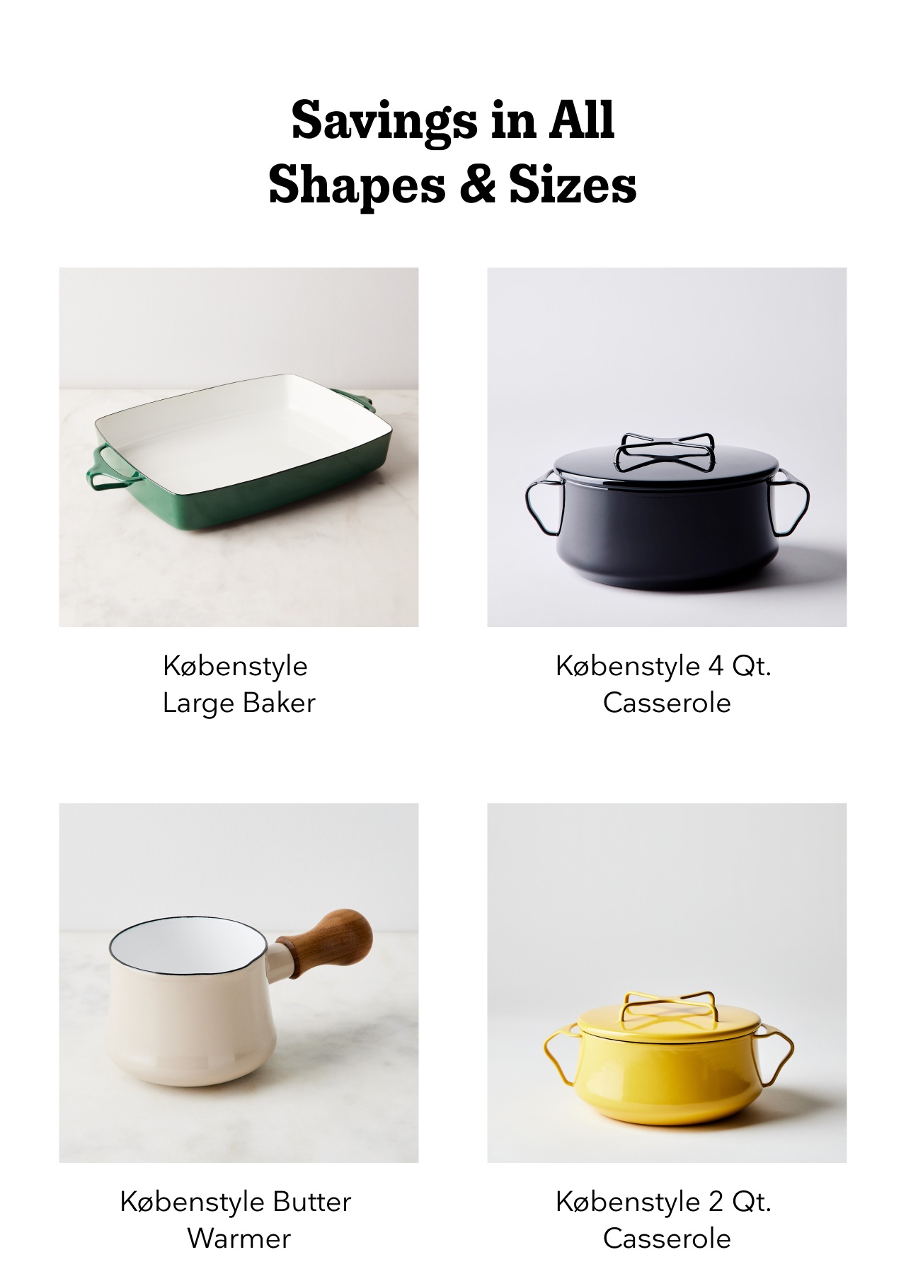 Shop New Cookware