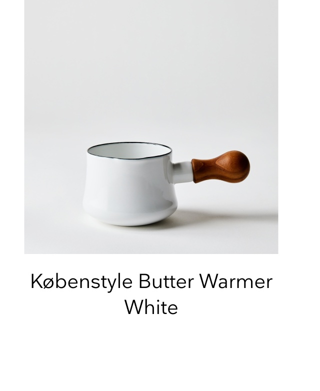 Butter Warmer White Butter Warmer White