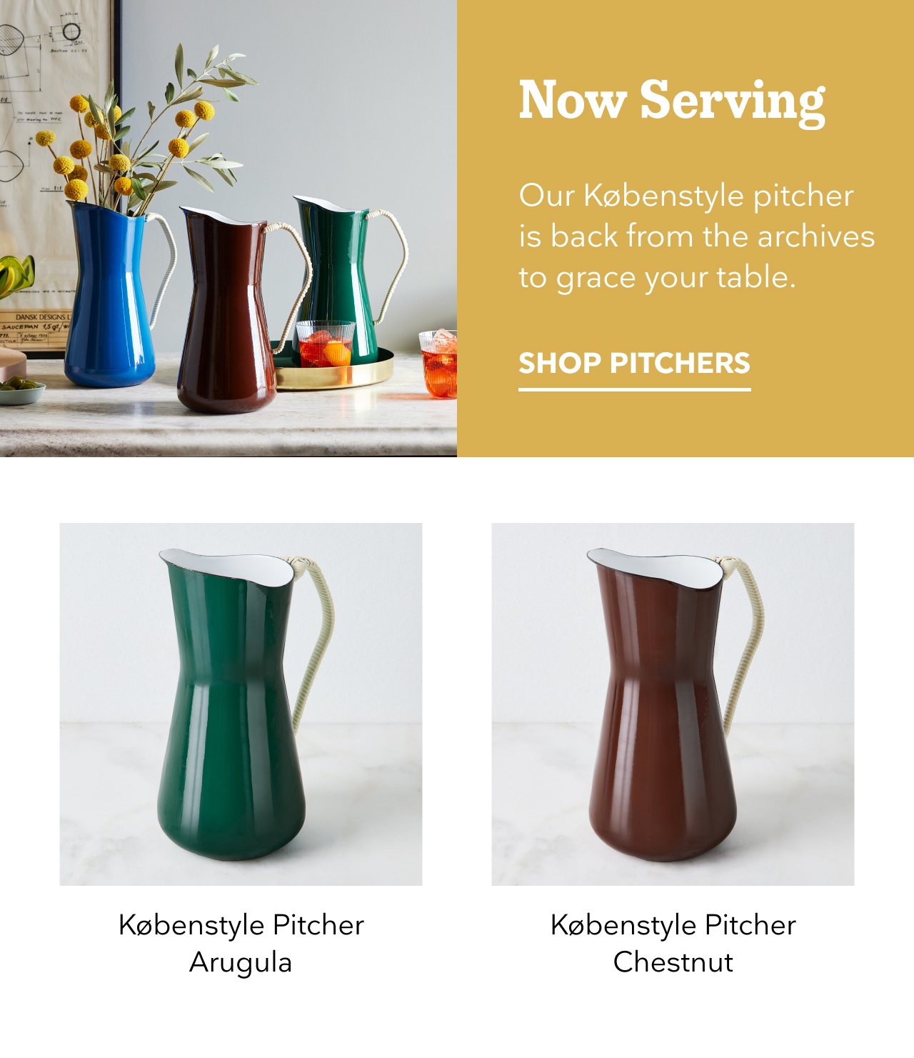 Shop Pitchers Shop Pitchers